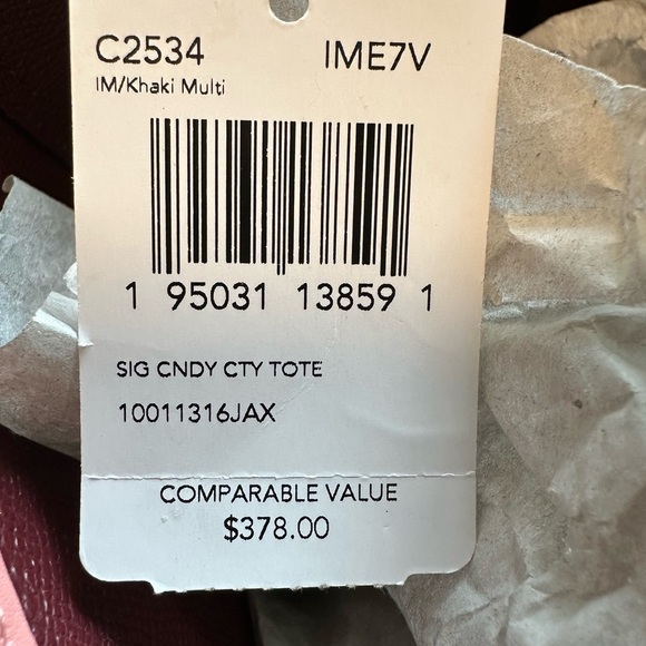 Coach Pink and Brown Tote Bag - Picture 14 of 14